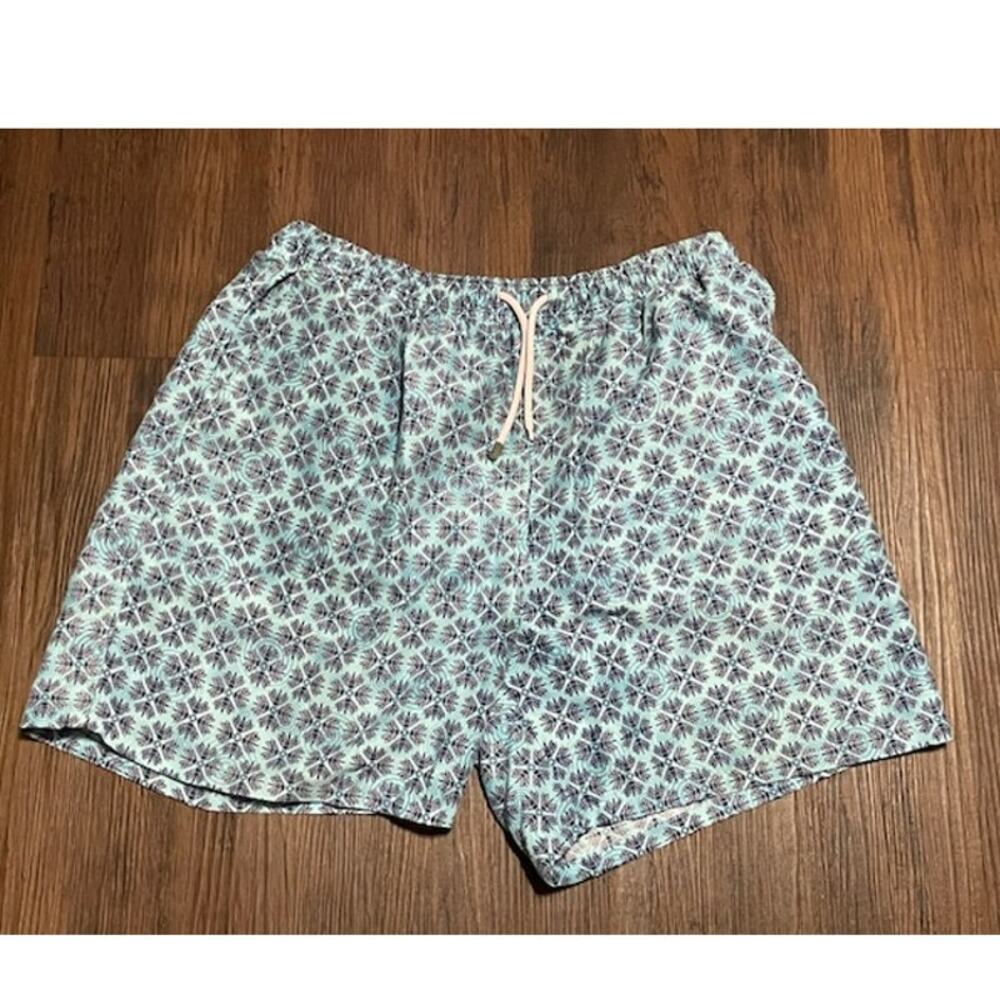 Peter Millar Swim Surf Trunks Men's‎ Size XL Blue
